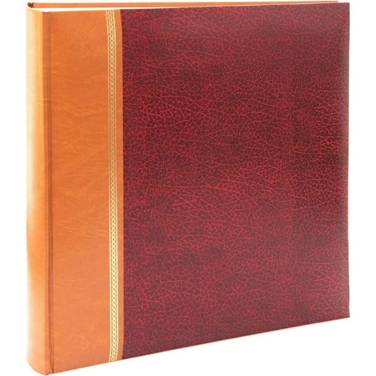 Grace Burgundy Traditional Photo Album - 100 Pages