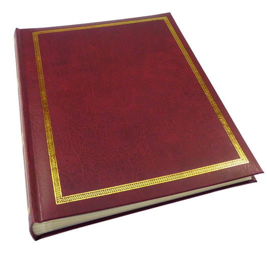 Sonata Self Adhesive Red Photo Album - 50 Sides