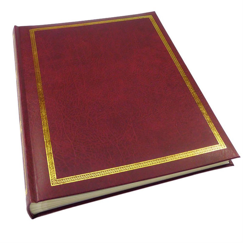 Sonata Self Adhesive Red Photo Album - 50 Sides Image 1