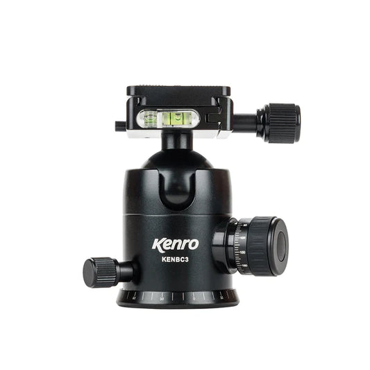 Kenro Triple Action Ball Head Large | Arca-Swiss Compatible