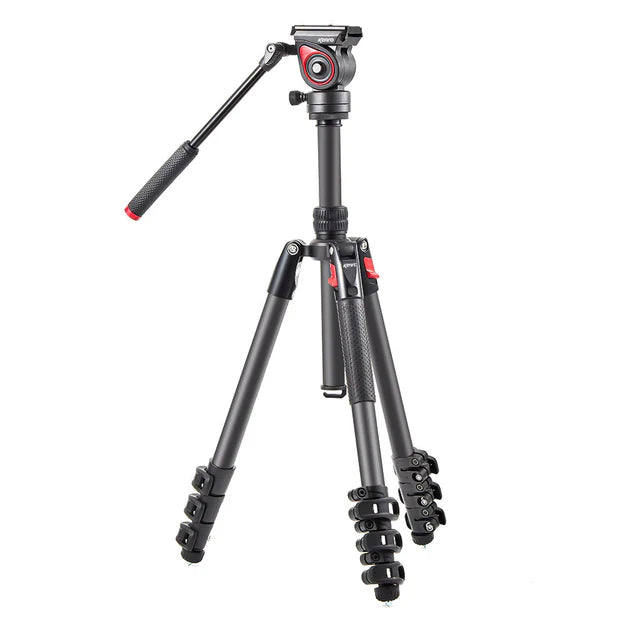 Kenro Travel Video Tripod Kit | KENVT105 | Fluid Head