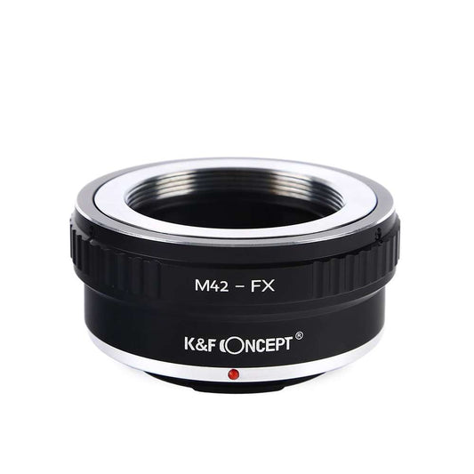 K&F | Fuji-X Lens Mount Adapter | Converts Lenses to Fit Fuji-X Series Cameras M42 to Fuji-X