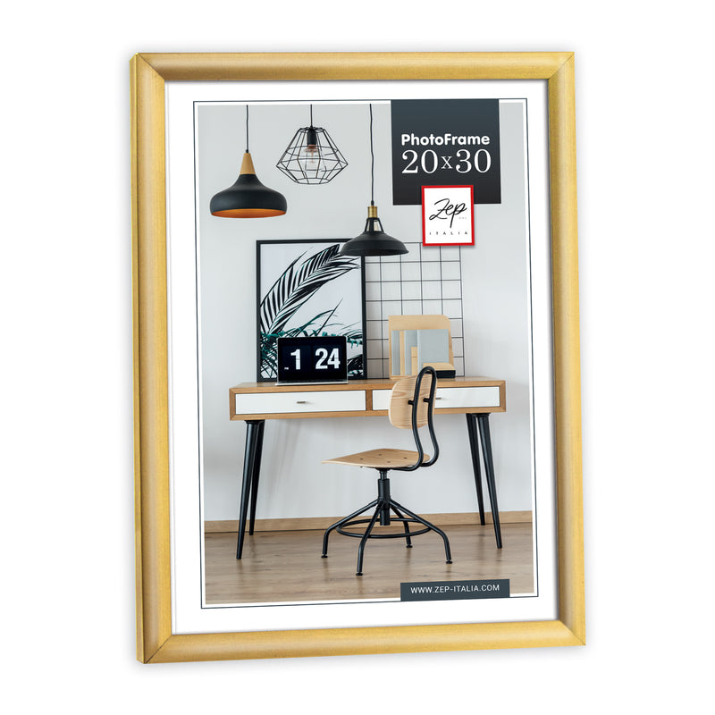 ZEP Basic Collection 12x8 Gold Frame