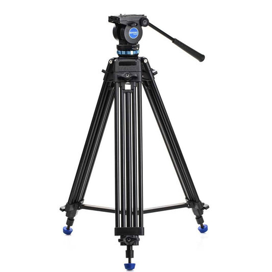 Benro KH25P Dual-Tube 3 Section Video Tripod Kit - Aluminium Image 1