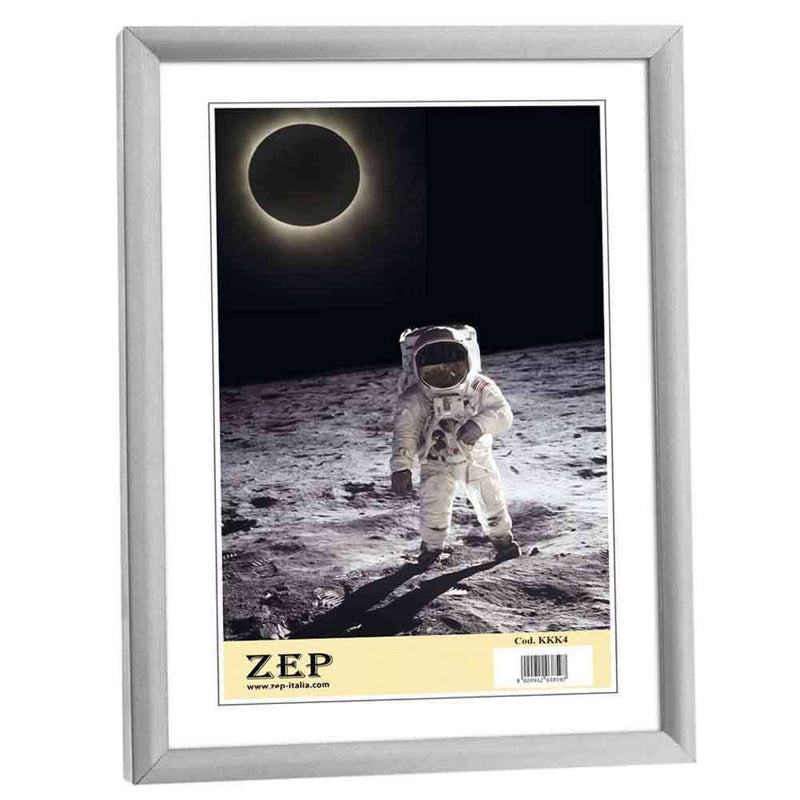 ZEP Basic Collection Photo Frame with 9x14mm Profile, Lots of Colours and Sizes Silver 10x15 cm Image 1