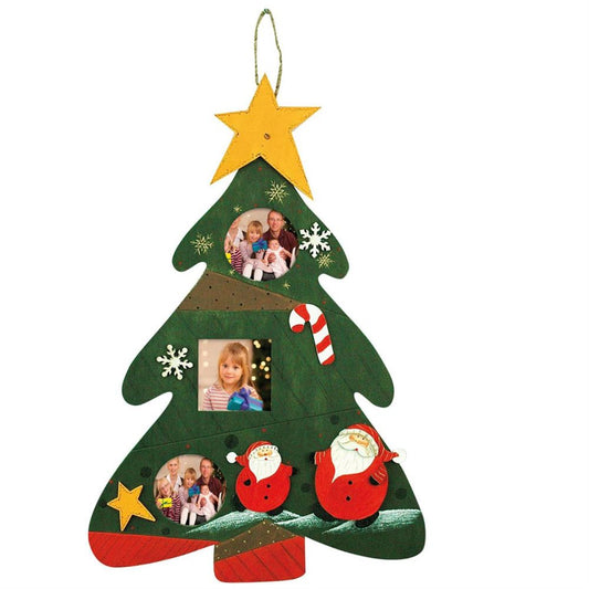 Christmas Tree Hanging Photo Frame Decoration Image 1