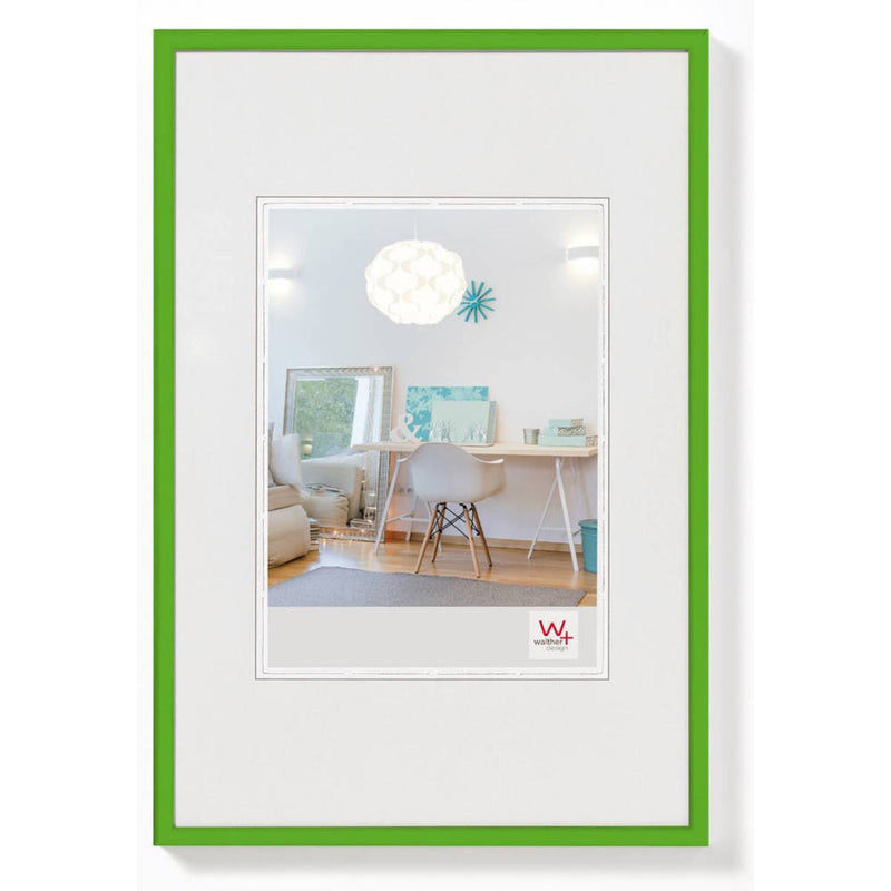 Walther New Lifestyle Photo Frame Green 7x5 inch - (Insert 5x3.5 inch) Image 1