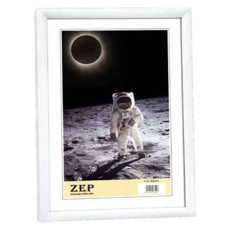 ZEP Basic Collection Photo Frame with 9x14mm Profile, Lots of Colours and Sizes White 10x15 cm Image 1