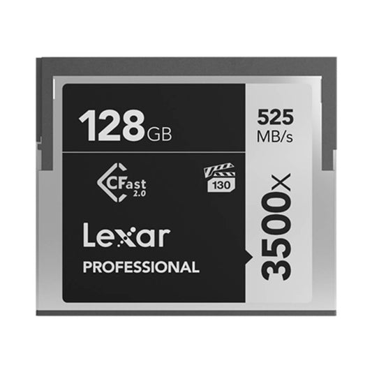 Lexar 128GB CFast 2.0 Professional 3500x Memory Card Image 1