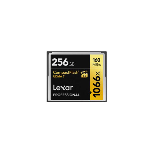 Lexar Professional 256GB 1066x CompactFlash Memory Card CF Card Image 1