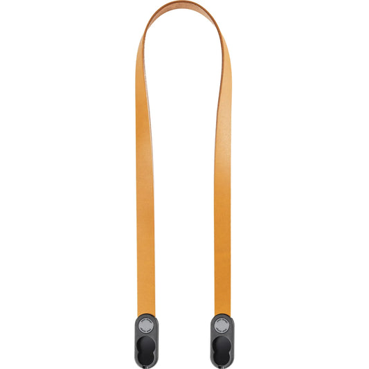 Form Leather Camera Strap Neck - Amber