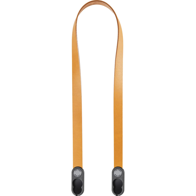 Form Leather Camera Strap Neck - Amber