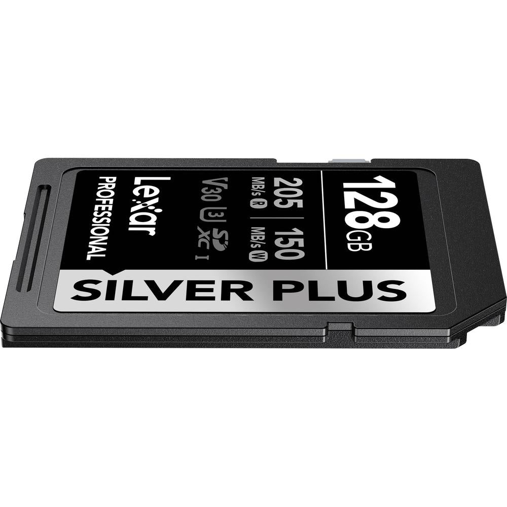 2 Schede Micro SD Lexar 128 GB Silver Plus - Velocità Fino A 205 MB/s, A2, U3, V30 - Foto 2