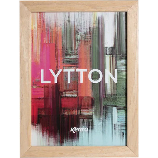 Kenro Lytton Series Wooden A4 Photo Frame - Natural