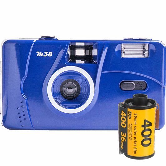 Kodak M38 classic blue with 1 film