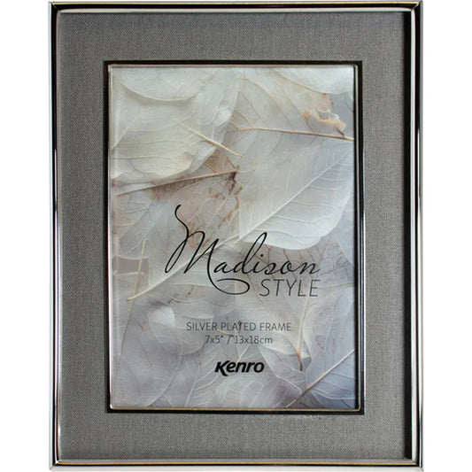 Kenro Madison Style 6x4" Frame - Grey