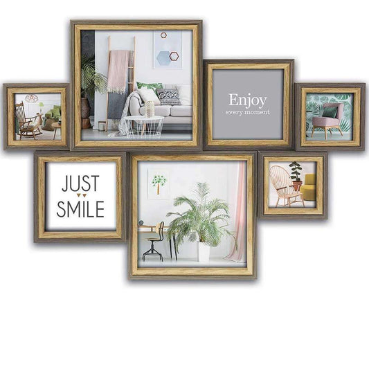 ZEP Accessory & Decoration | Wood | Multi Aperture Frame Colour | Large