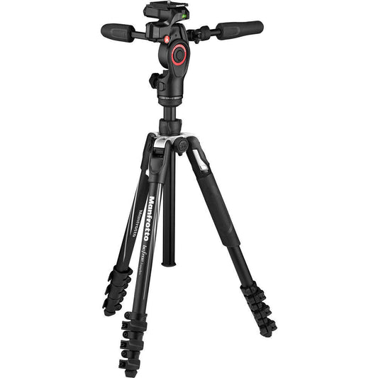 Manfrotto Befree 3-Way Live Advanced Aluminium Tripod - Black Image 1