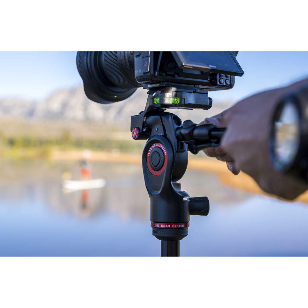 Manfrotto Befree 3-Way Live, Testa a 3 Vie per Treppiede, Testa Fluida Manfrotto Befree 3-Way Live, Testa a 3 Vie per Treppiede, Testa Fluida