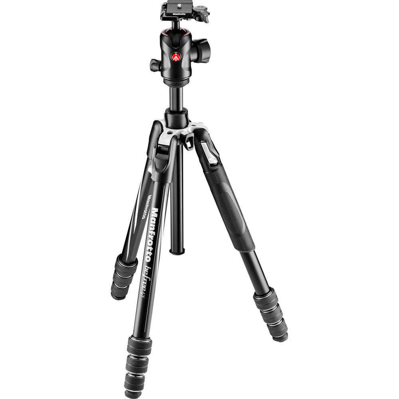 Manfrotto Befree GT Aluminum Tripod twist Lock Ball Head - Black Image 1