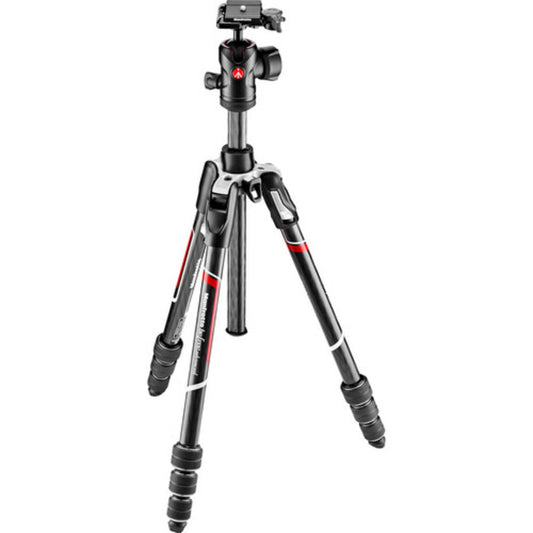 Manfrotto Befree Advanced Carbon Fibre Travel Tripod with Ball Head - Black Image 1