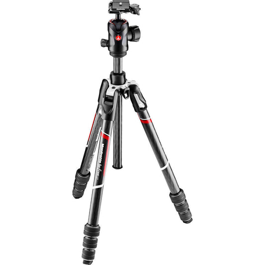 Manfrotto Befree GT Carbon Fibre Tripod with Twist Lock Ball Head - Black