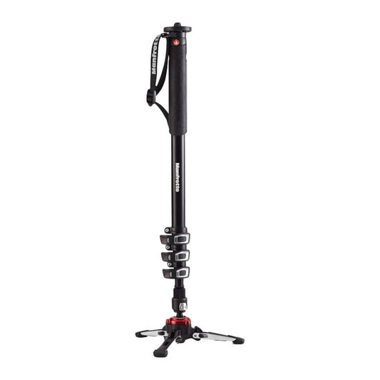 Manfrotto XPro Video 4 Section Aluminium Monopod Image 1