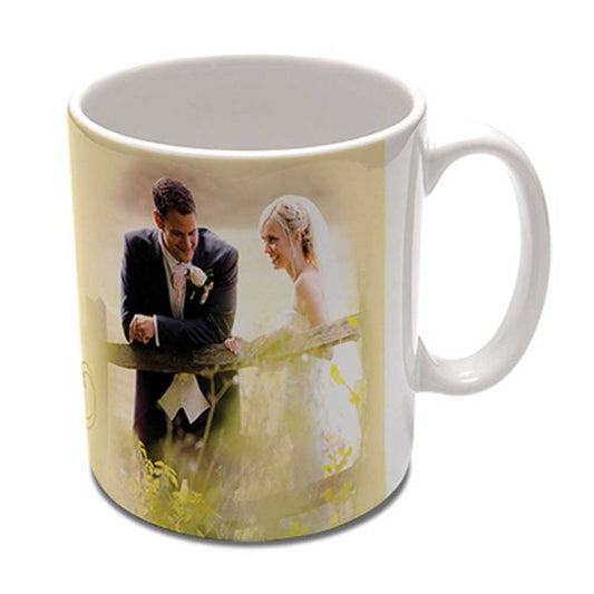 Personalised White Photo Mug 10oz - Add your Photo or Text Image 1