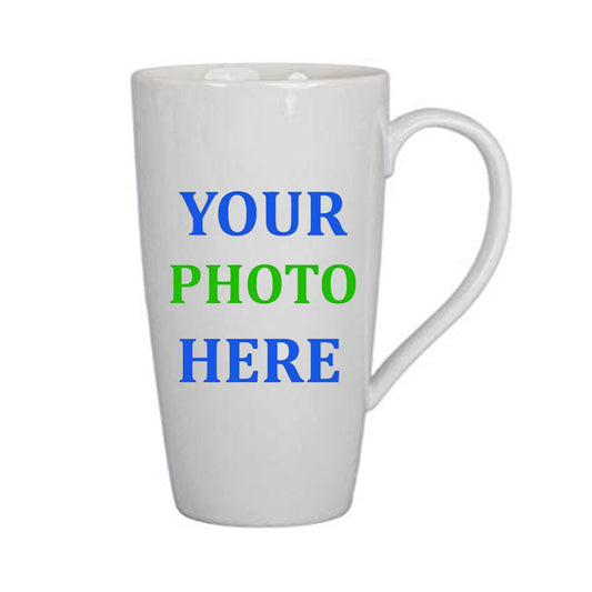 Personalised Photo Mug 17oz Large Latte Style - Add your Photo or Text Image 1