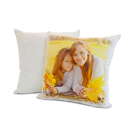 Personalised Photo Cushion 25x25cm - Add your Photo or Text Image 1