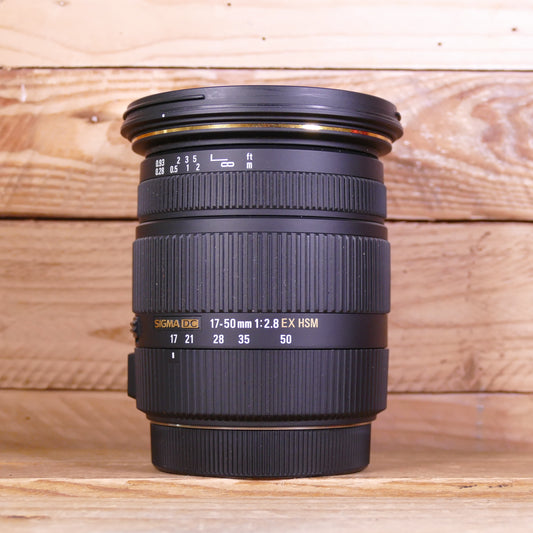 Used Sigma AF 17-50mm F2.8 EX DC OS Lens - Canon Fit