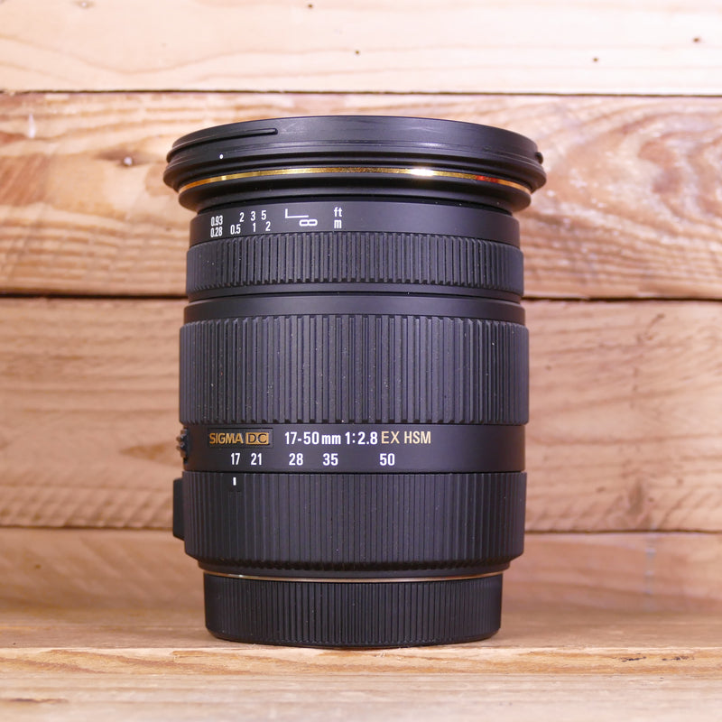 Used Sigma AF 17-50mm F2.8 EX DC OS Lens - Canon Fit
