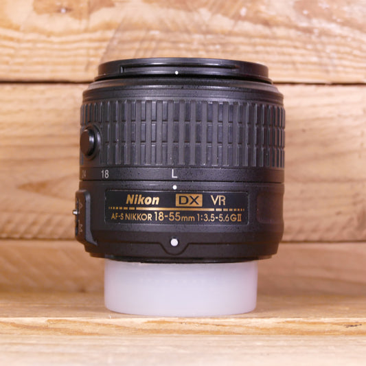 Used Nikon AF-S 18-55mm F3.5-5.6 G II VR DX Lens
