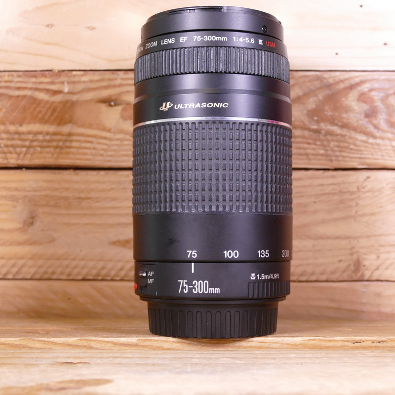 Used Canon EF 75-300mm F4-5.6 III USM Lens