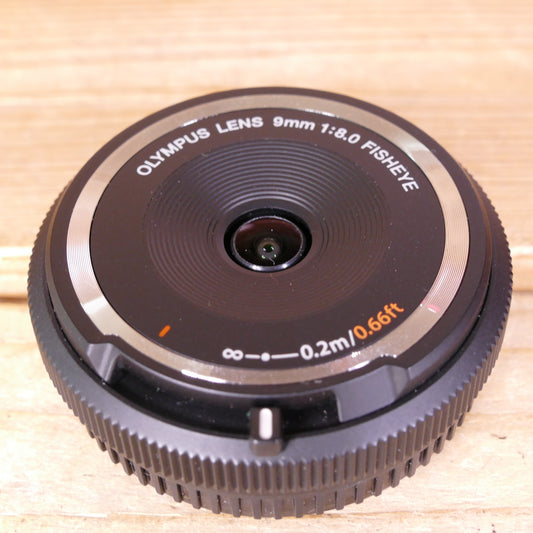 Used Olympus 9mm F8 BCL-0980 Fisheye lens
