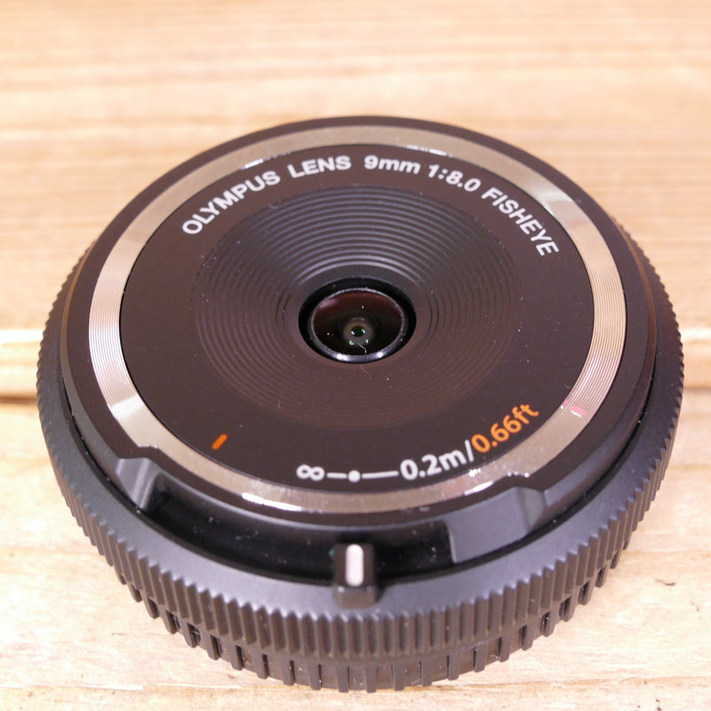 Used Olympus 9mm F8 BCL-0980 Fisheye lens
