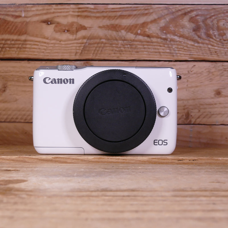 Used Canon EOS M10 White Camera Body