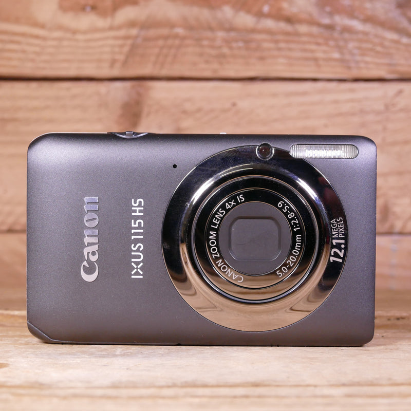Used Canon IXUS 115 HS Grey Digital Camera