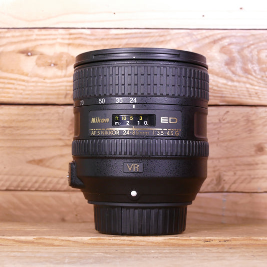 Used Nikon AF-S 24-85mm F3.5-4.5 G ED VR Lens