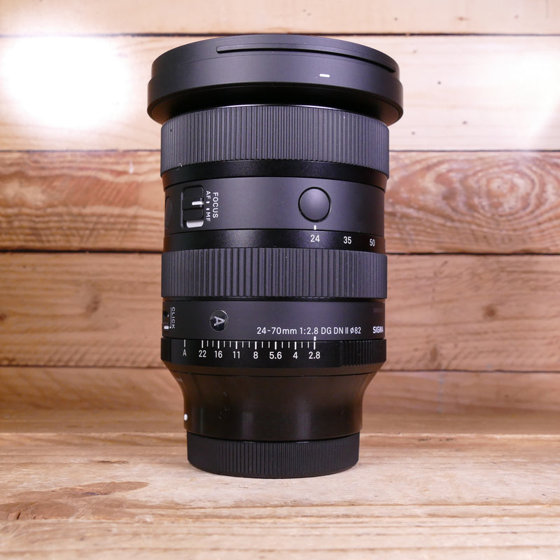 Used Sigma 24-70mm F2.8 DG DN II Art Lens- Sony E