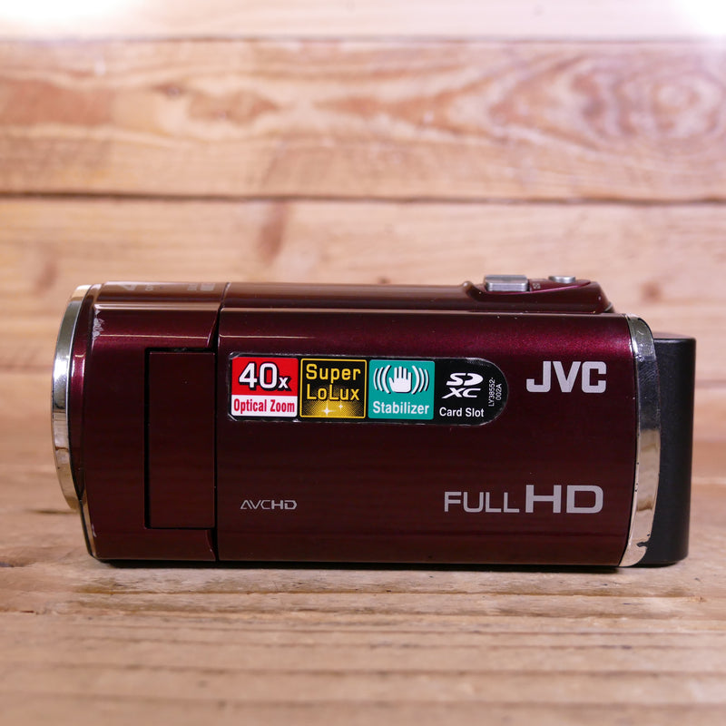 Used JVC GZ-E105REK HD Camcorder