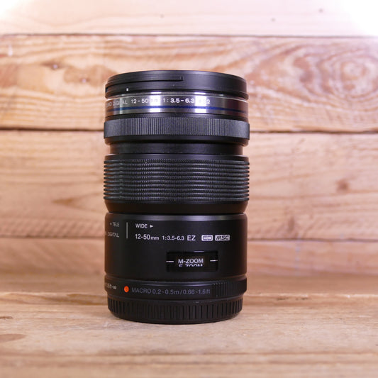 Used Olympus MFT 12-50mm F3.5-6.3  EZ ED MSC Lens