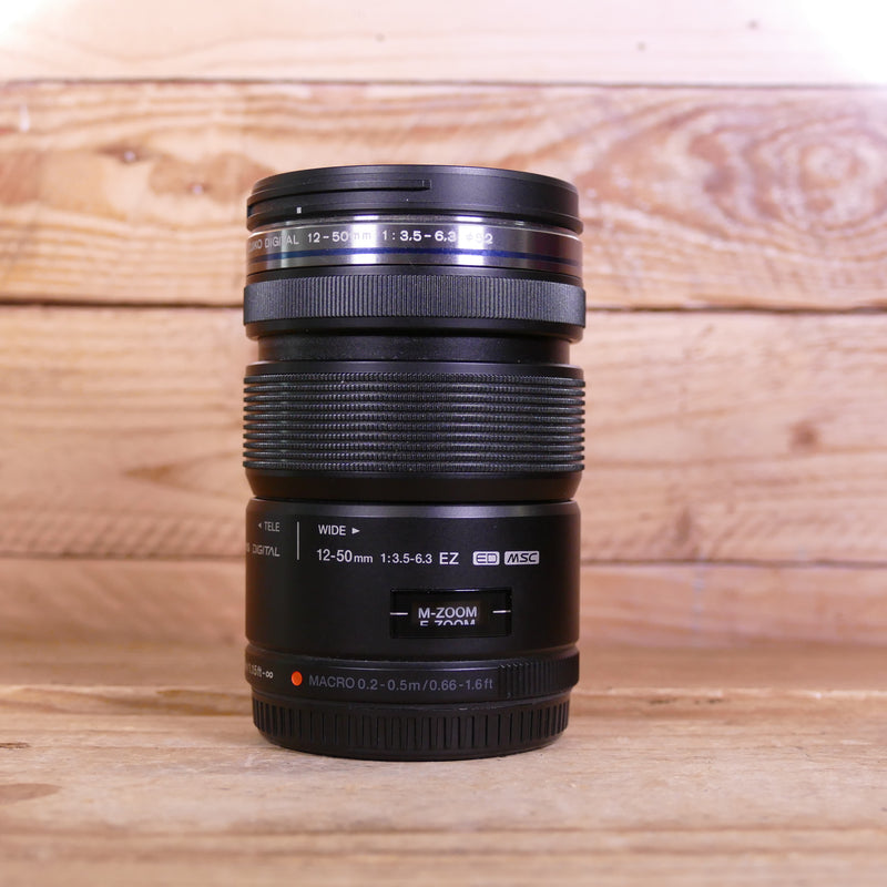 Used Olympus MFT 12-50mm F3.5-6.3  EZ ED MSC Lens
