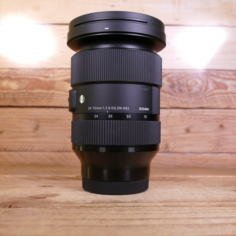 Used Sigma 24-70mm F2.8 DG DN Art Lens - Sony FE