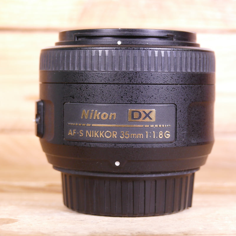 Used Nikon AF-S 35mm F1.8 G DX Lens