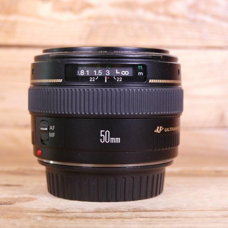 Used Canon EF 50mm F1.4 USM Lens