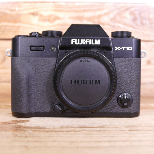 Used Fujifilm X-T10 Digital Black Camera Body
