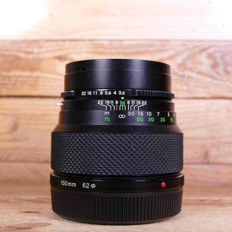Used Bronica ETR 150mm F3.5 Zenzanon MC Lens