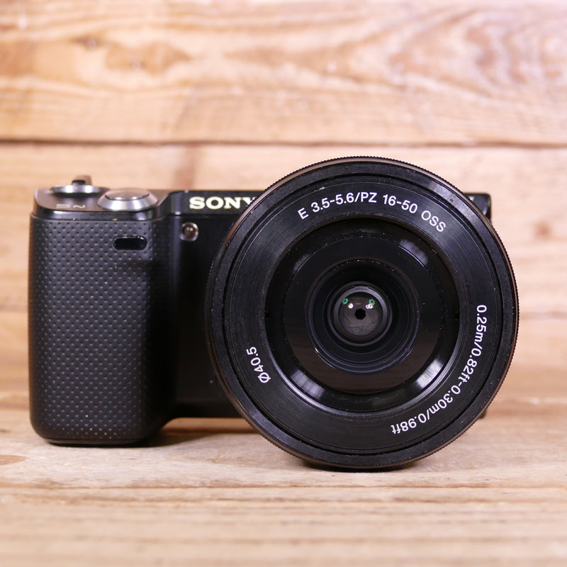 Used Sony NEX 5N Camera  with 16-50mm F3.5-5.6 OSS PZ Lens