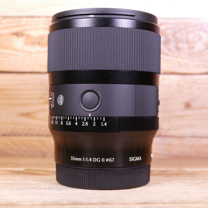Used Sigma 35MM F1.4 ART DG II Lens  - L Mount